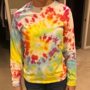 Spiral Tie Dye Long sleeve T-shirt